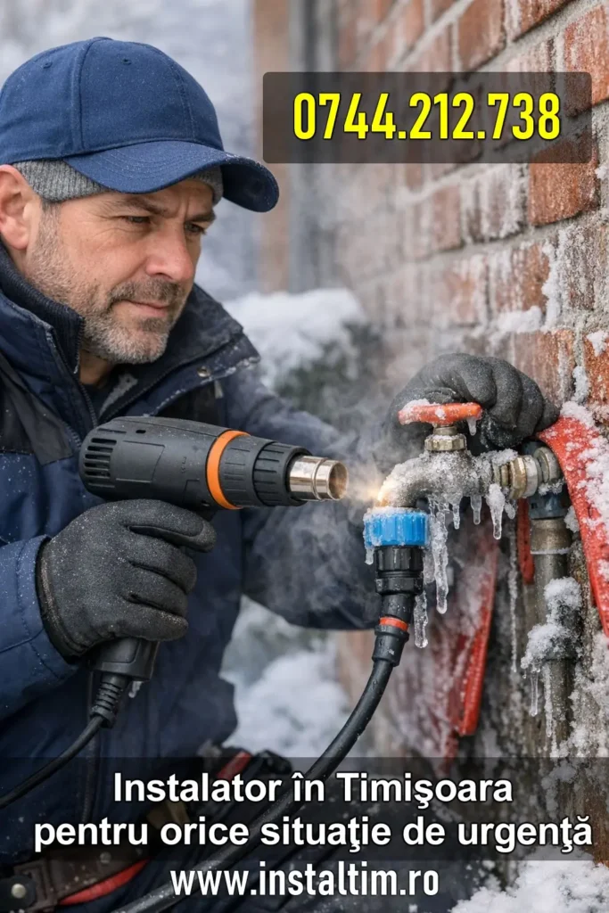 instalator in Timisoara pentru situatii de urgenta