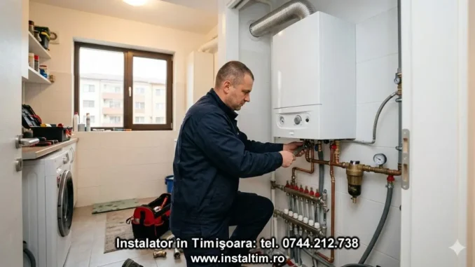 instalator centrale termice in Timisoara